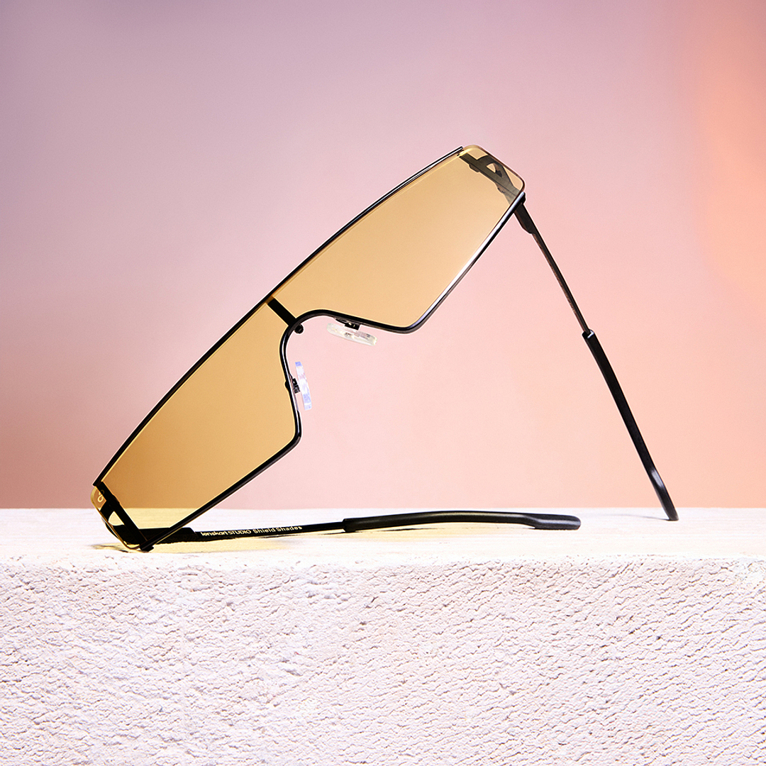 Lenskart Studio Online Black Full Rim Geometric left side