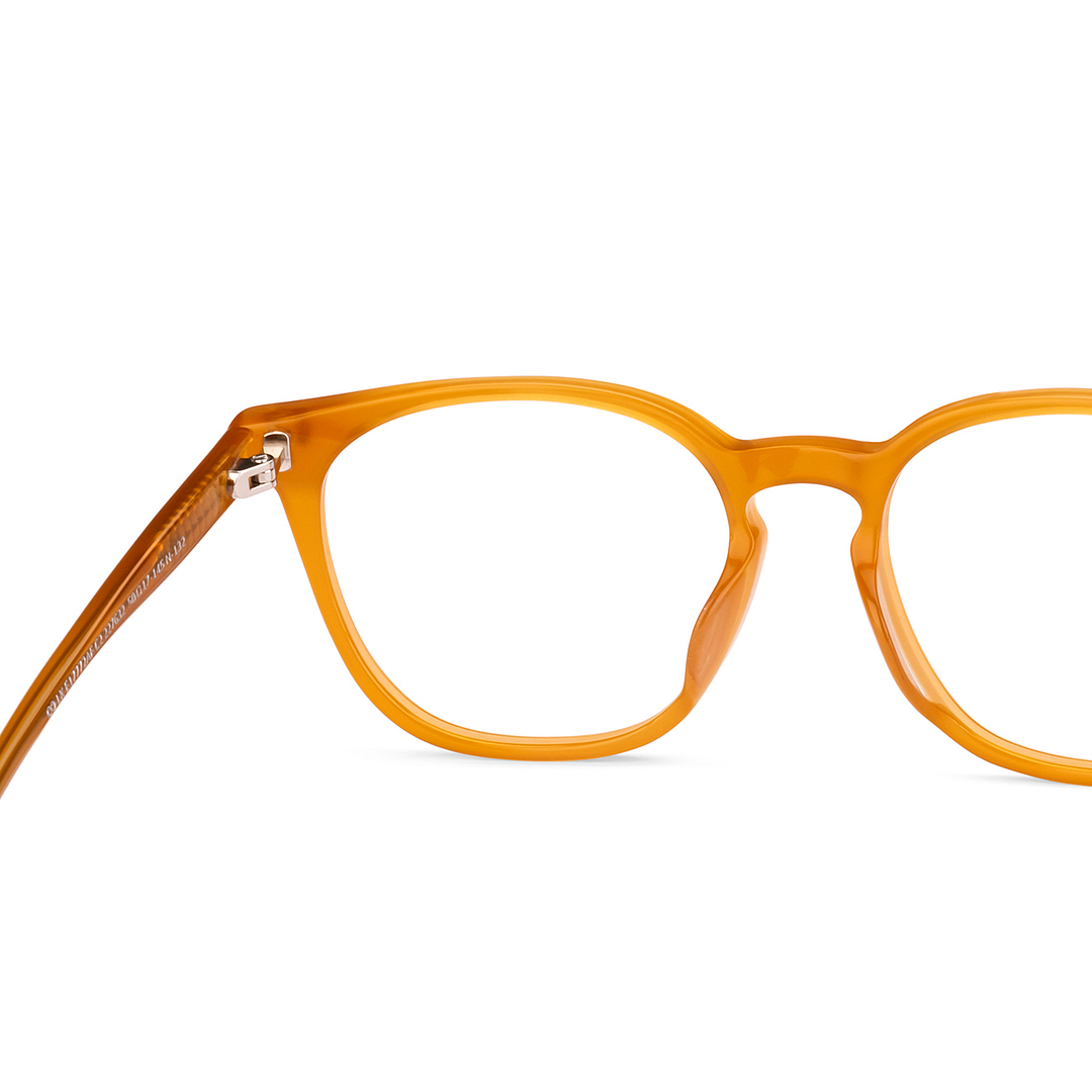 Lenskart Yellow Full Rim Square right side