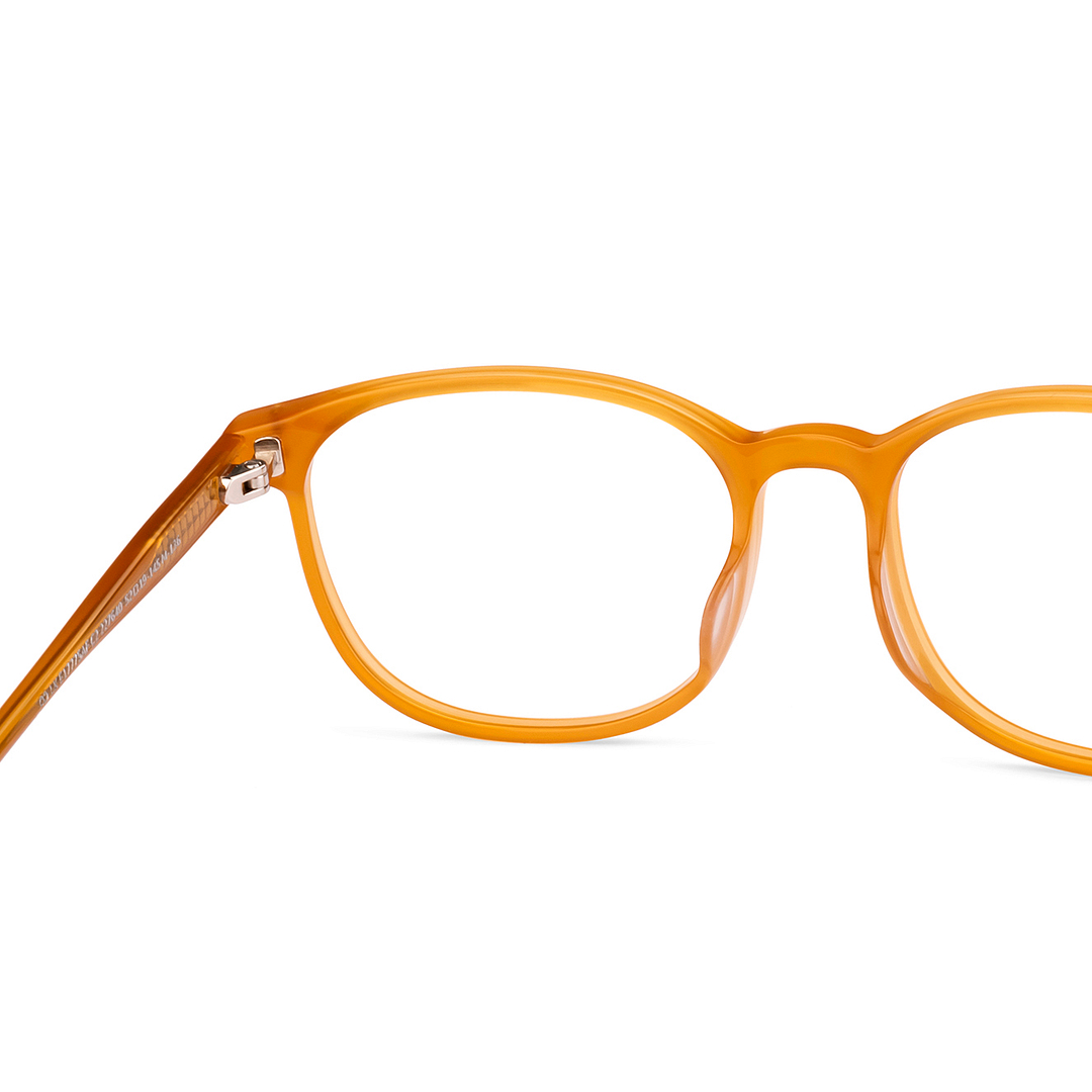 Lenskart Yellow Full Rim Square right side