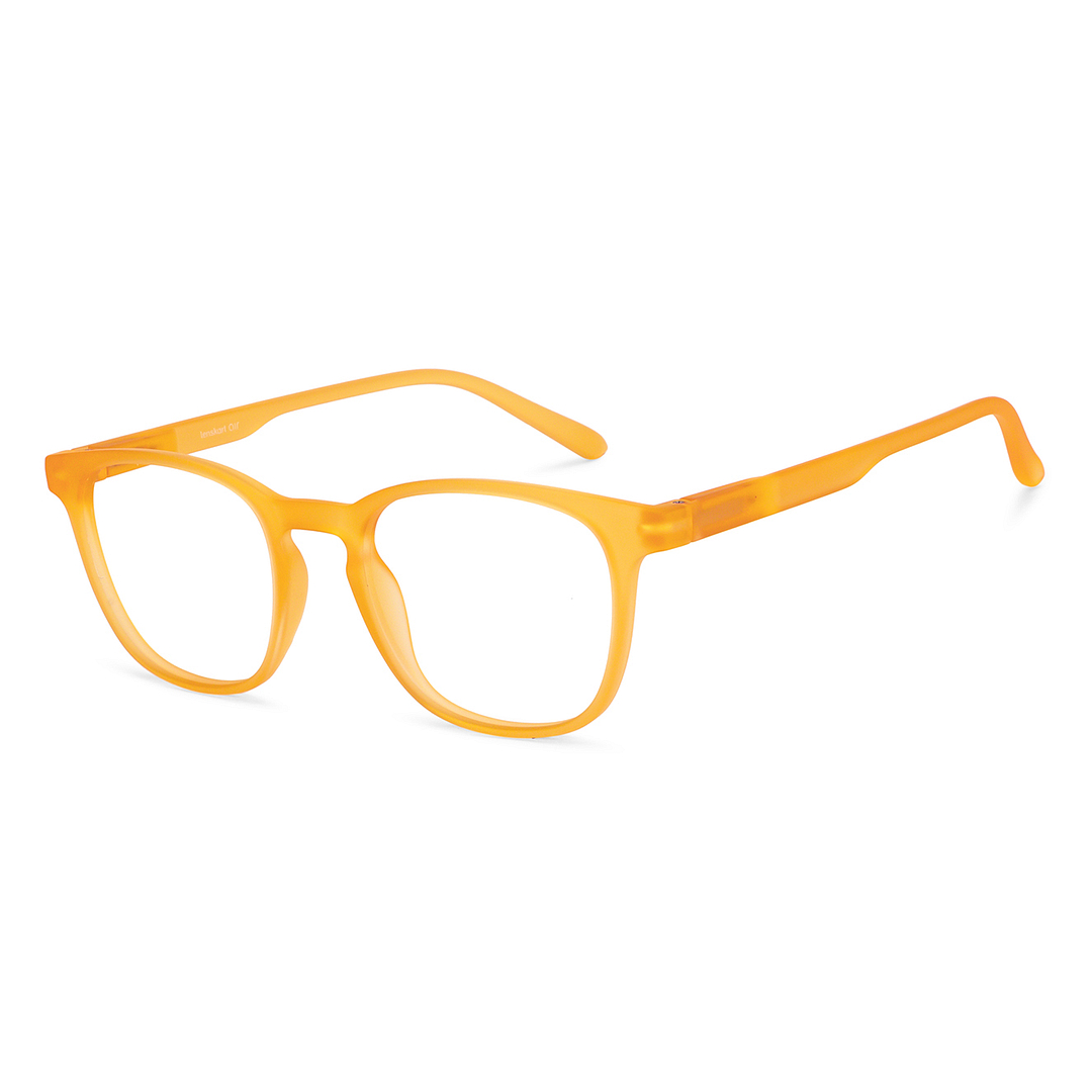 Lenskart Hustlr Online Amber Full Rim Square right side