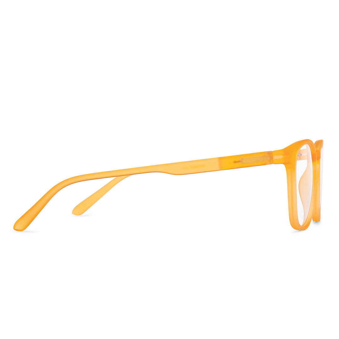 Lenskart Hustlr Online Amber Full Rim Square left side