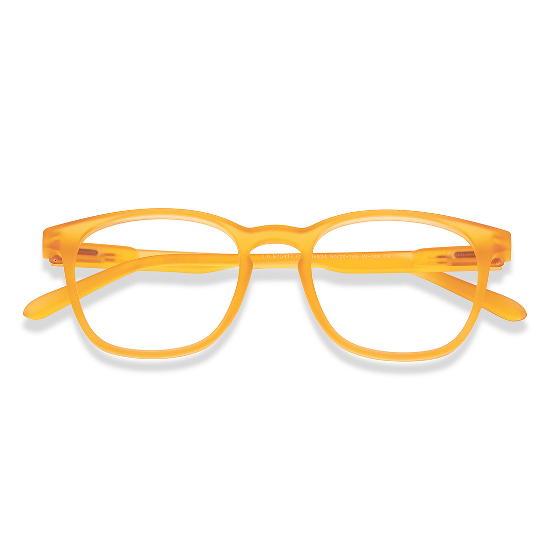 Lenskart Hustlr Online Amber Full Rim Square left side