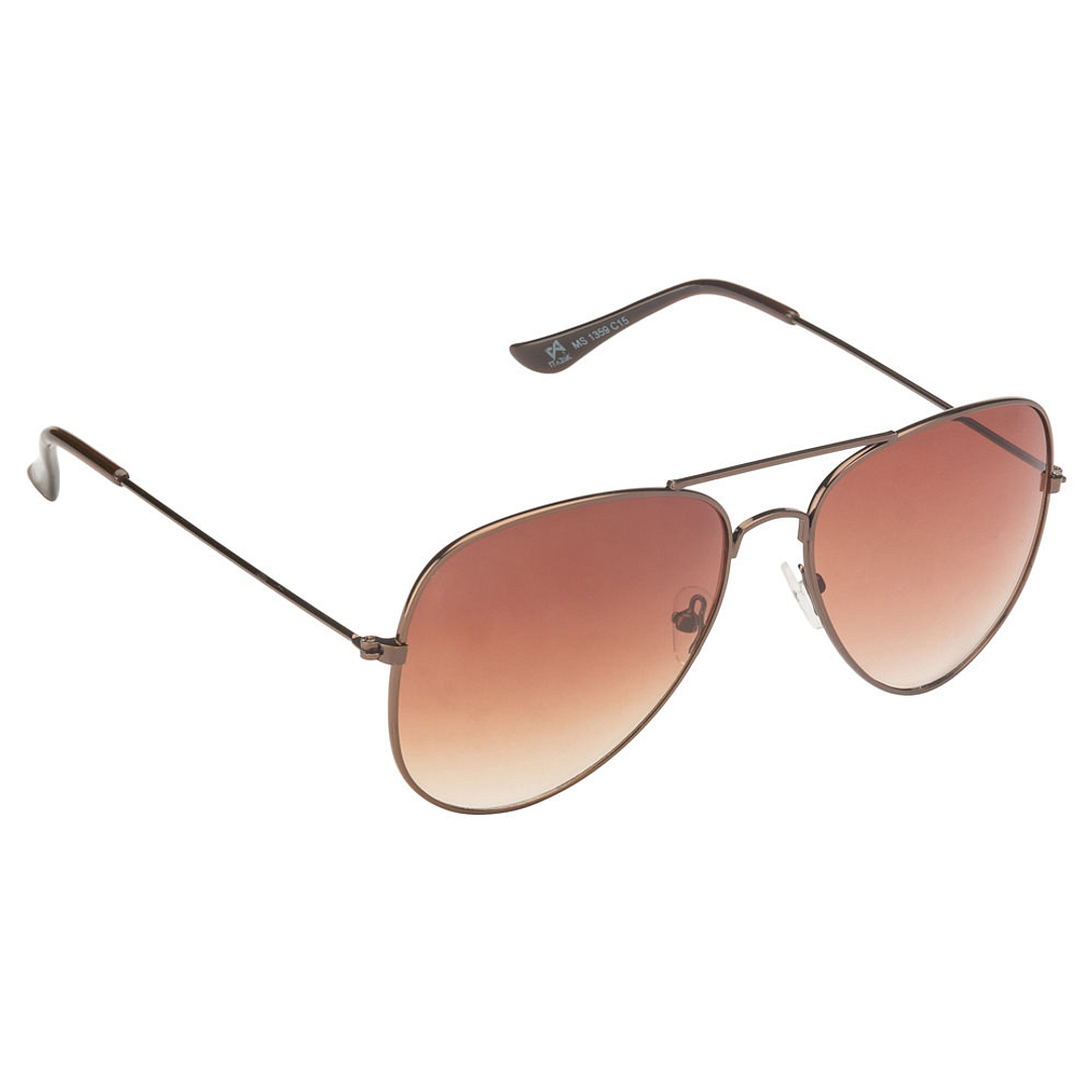 BRANDED  Full Rim Aviator left side