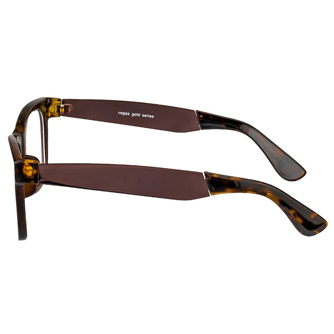 BRANDED Vegas V-5151 Tortoise Copper Reading   Only For Plus Power right side