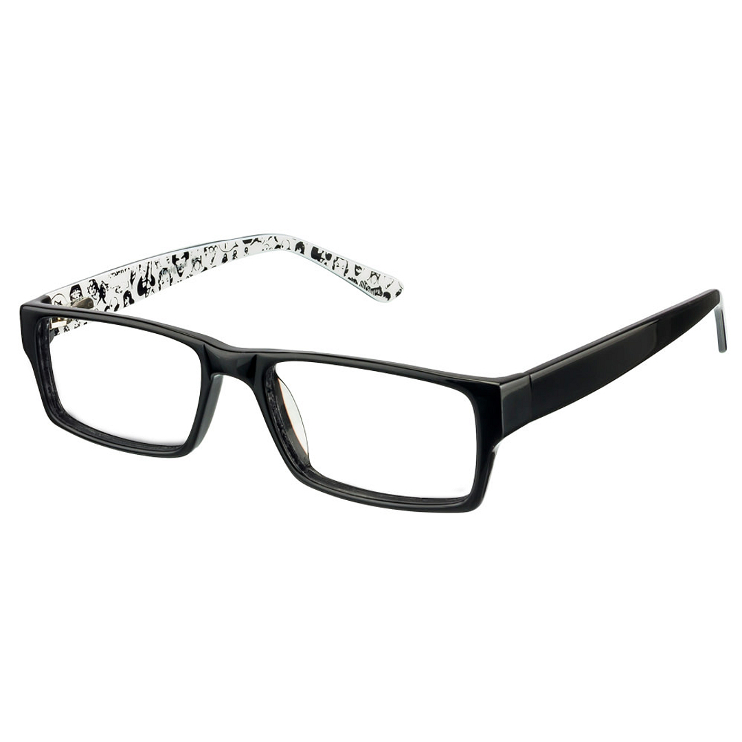 Feelgood Black Full Rim Rectangle right side