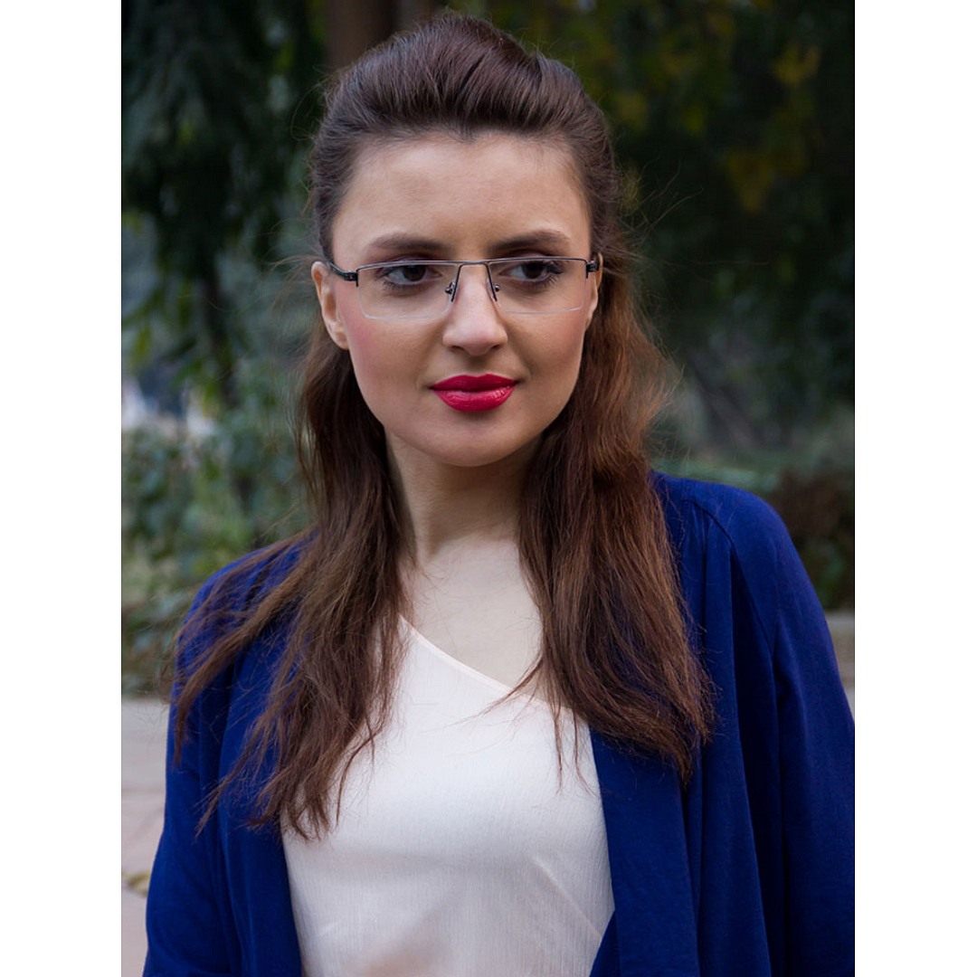 Lenskart Air Online Mid Gunmetal Half Rim Rectangle right side