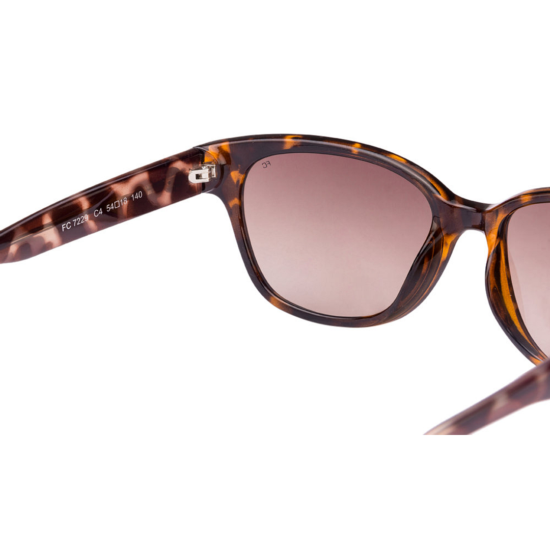 French Connection Tortoise Full Rim Cat Eye right side