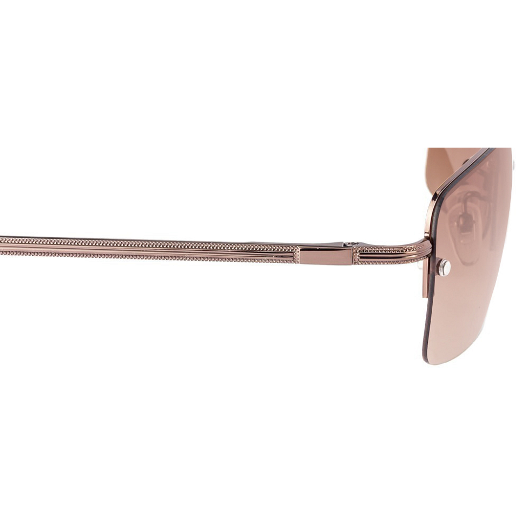 Vincent Chase Online Brown Half Rim Rectangle left side