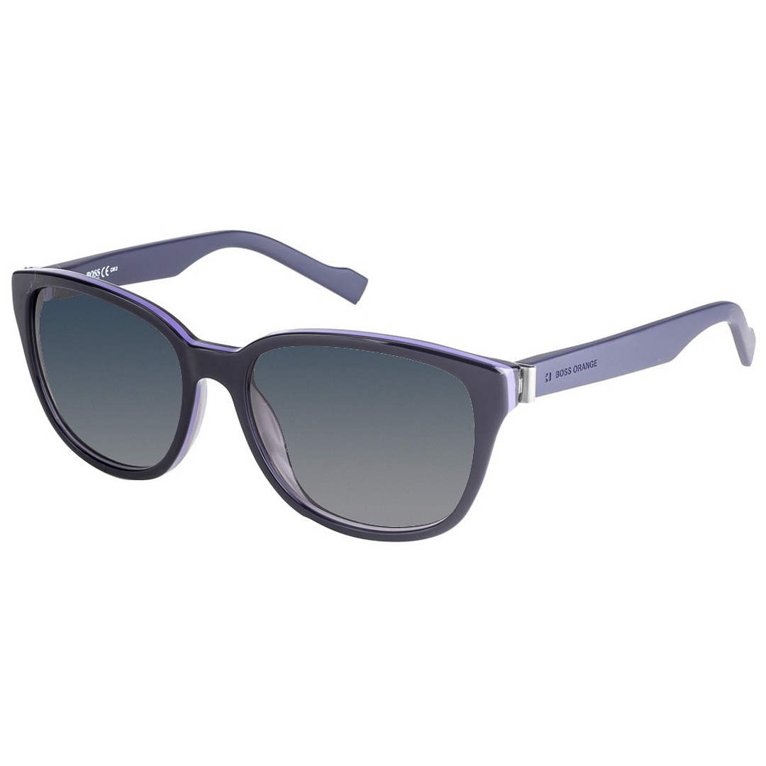 BRANDED Black Blue Full Rim Square right side