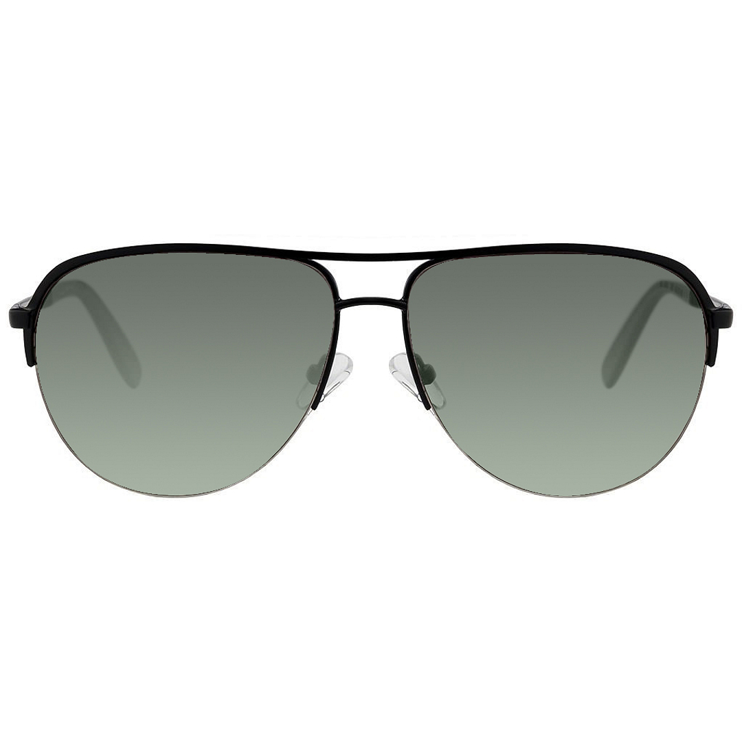 Vincent Chase Online Black Half Rim Aviator left side