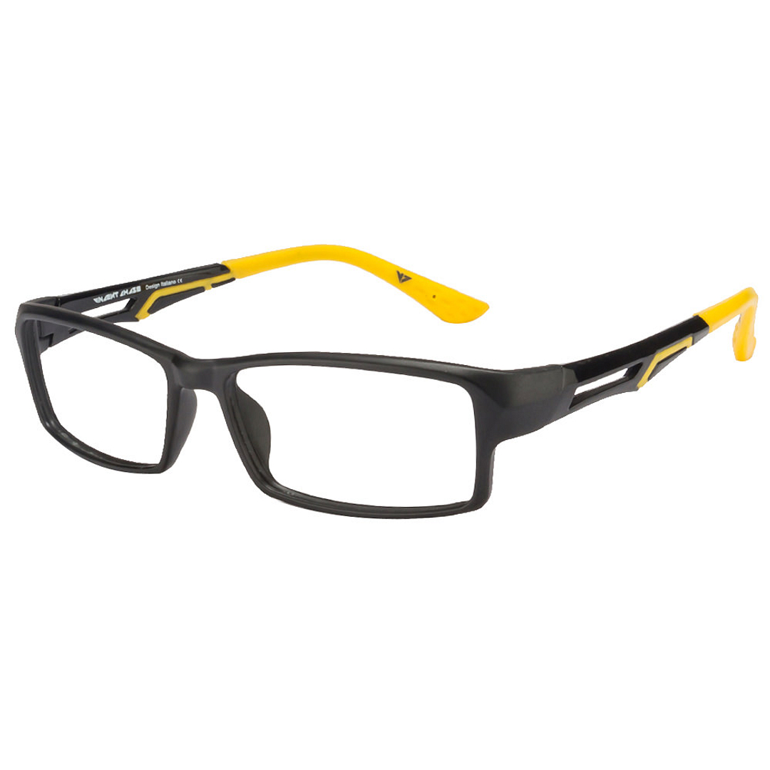 Lenskart Lenskart TOI Special: Lenskart Air: Black Yellow Full Rim Rectangle Lenskart TOI Special OTHERS VC TR 6219- right side