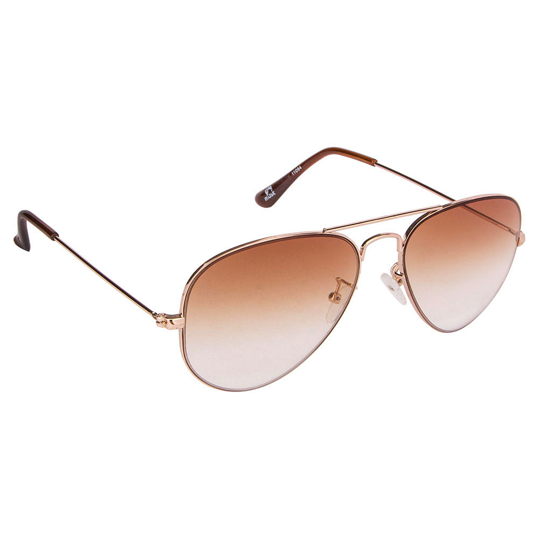 Mask Gold Full Rim Aviator left side