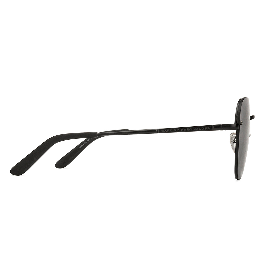 Marc by Marc Jacobs Black Half Rim Round right side