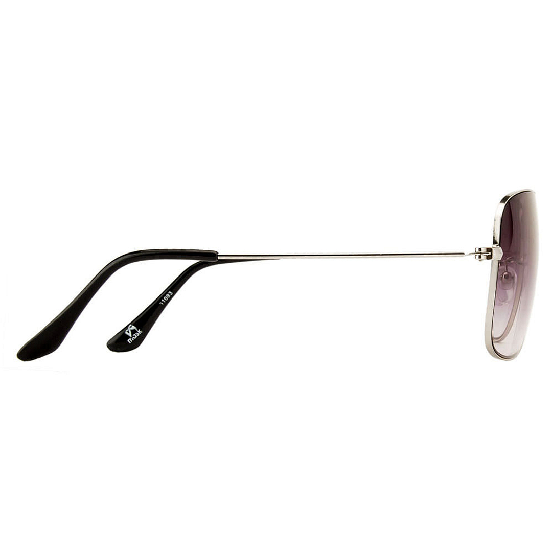 BRANDED Silver Full Rim Rectangle right side