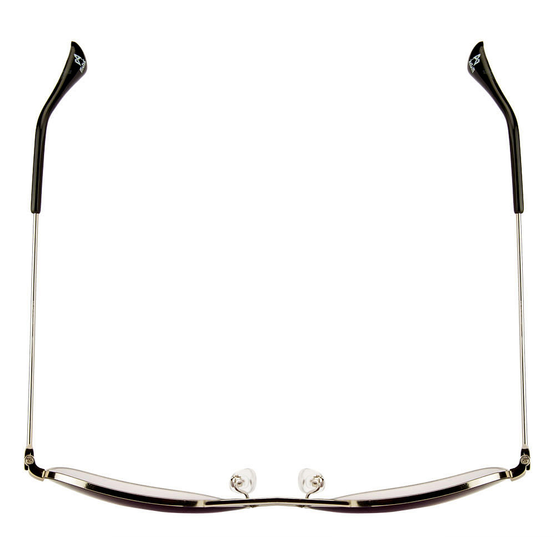 BRANDED Silver Full Rim Rectangle left side