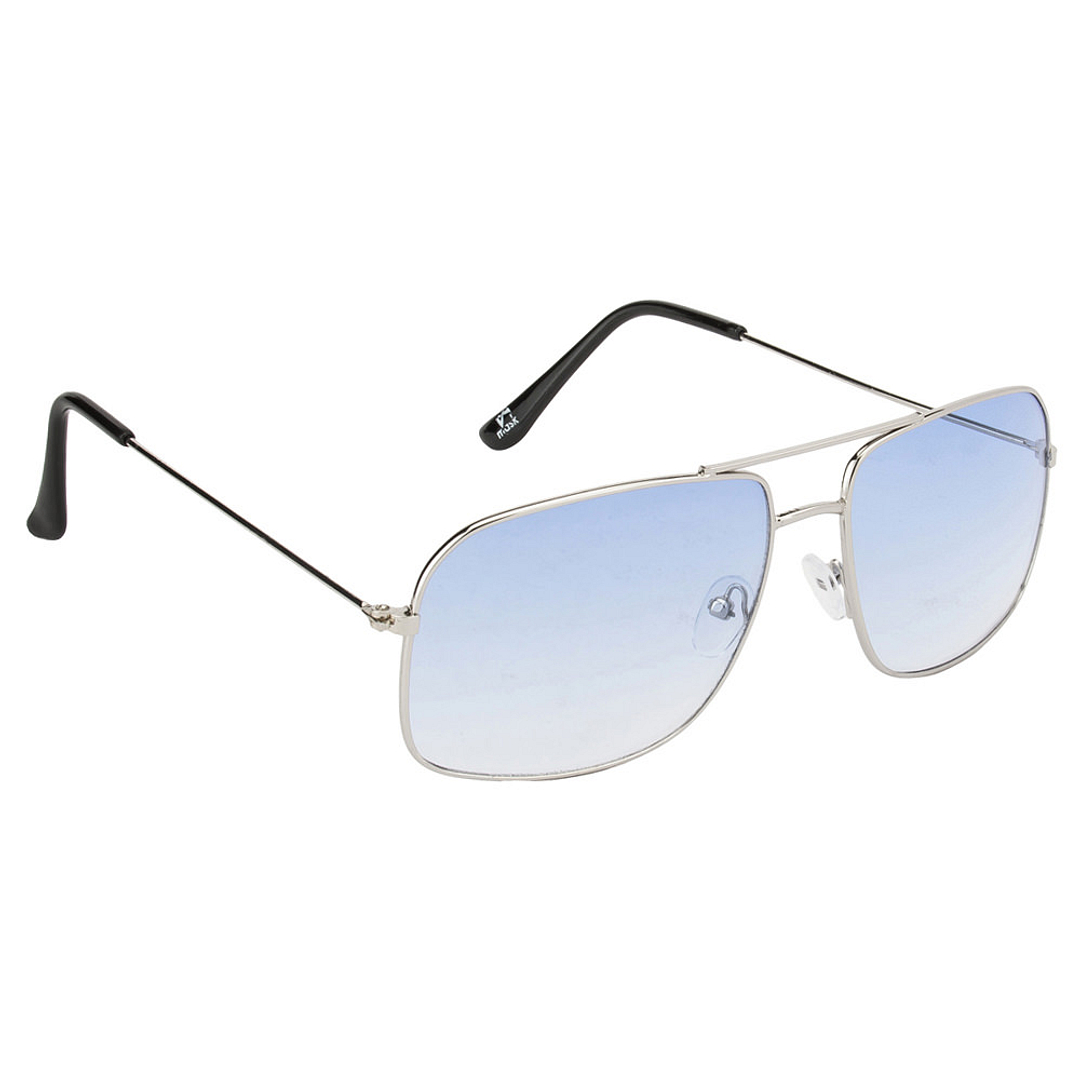 Mask Silver Full Rim Rectangle left side