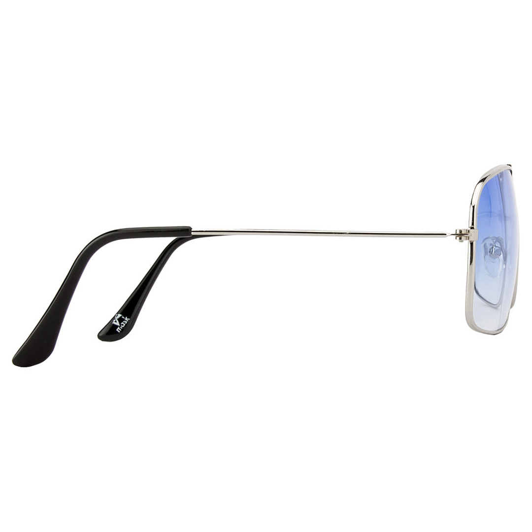 Mask Silver Full Rim Rectangle right side