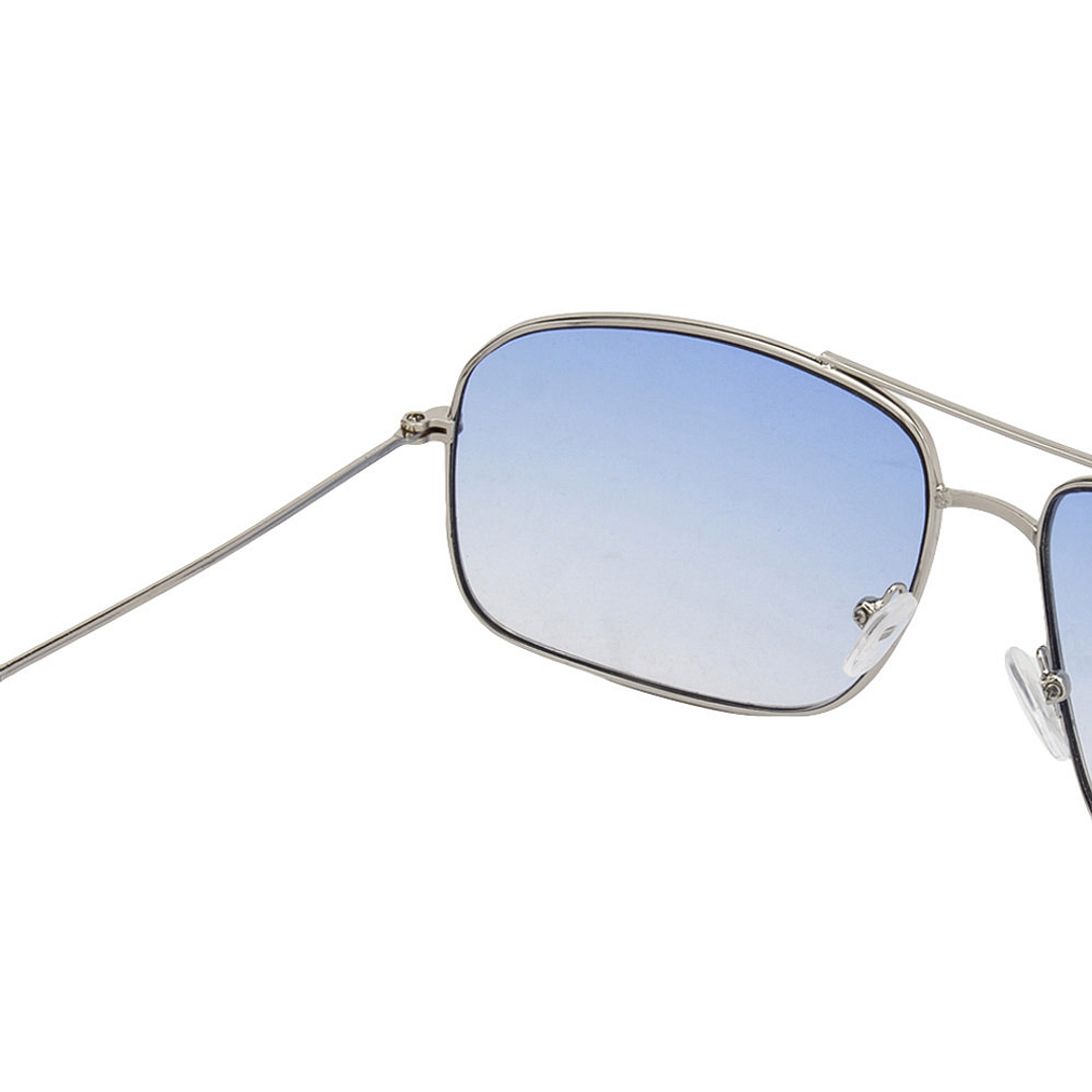 Mask Silver Full Rim Rectangle right side
