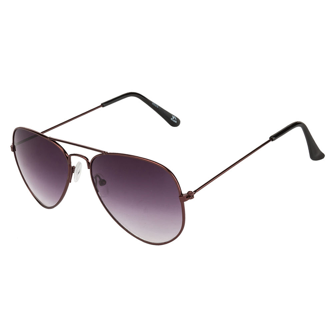 BRANDED Red Full Rim Aviator right side