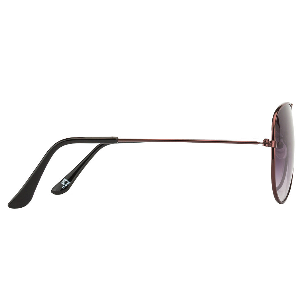 BRANDED Red Full Rim Aviator right side