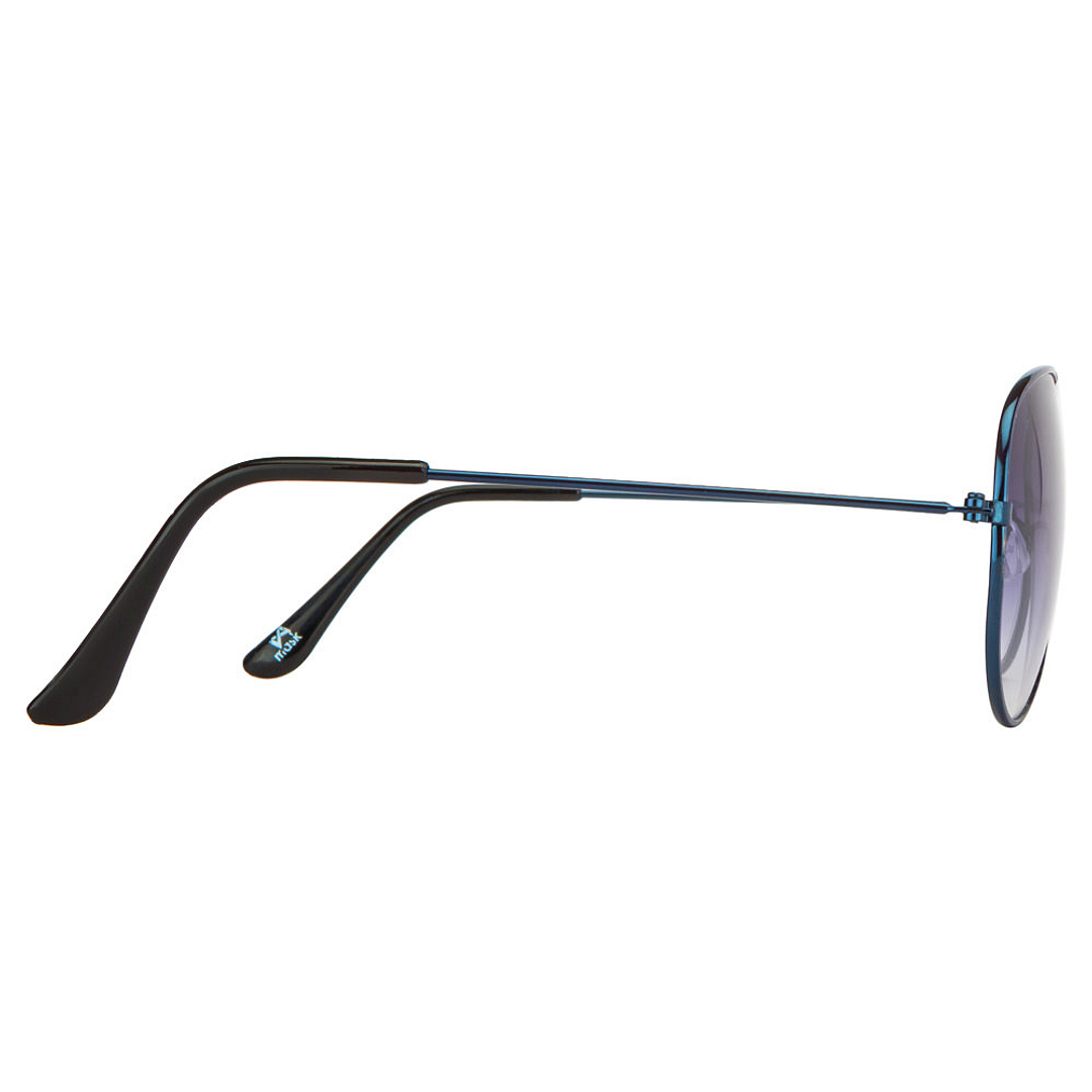 BRANDED Sky Blue Full Rim Aviator right side