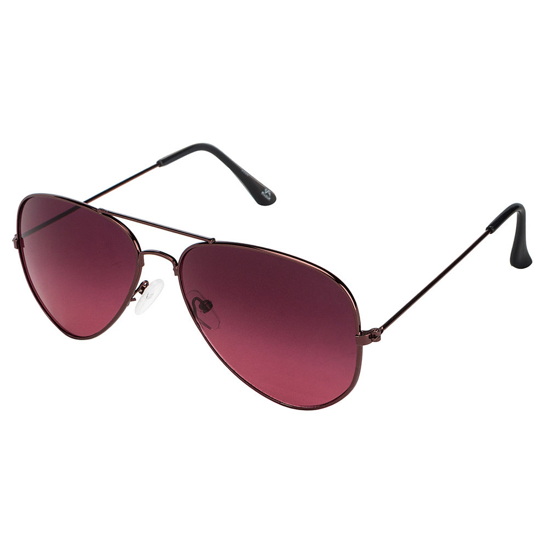 BRANDED Pink Full Rim Aviator right side