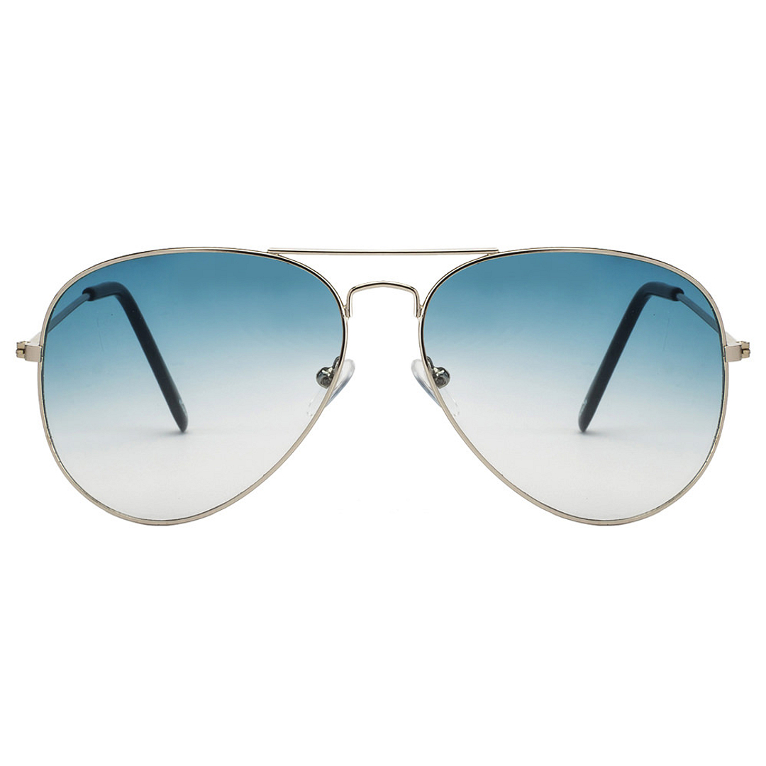 Mask Silver Full Rim Aviator left side