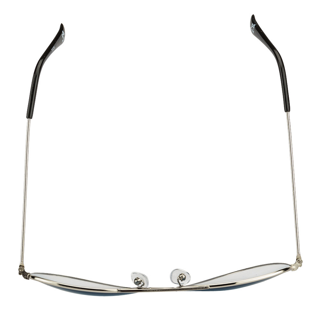 Mask Silver Full Rim Aviator left side