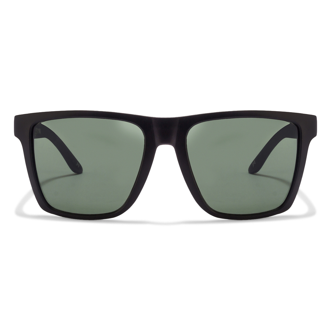 Mask Black Full Rim Square left side