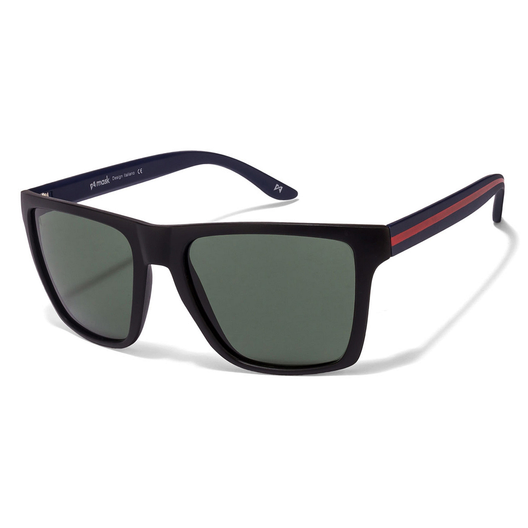 Mask Black Full Rim Square right side