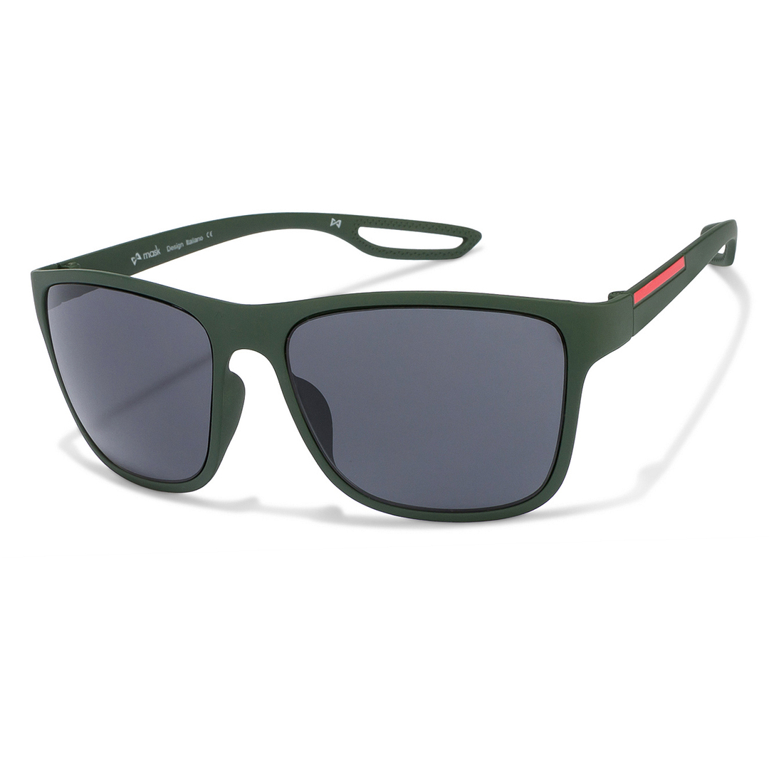 BRANDED Light Green Full Rim Square right side