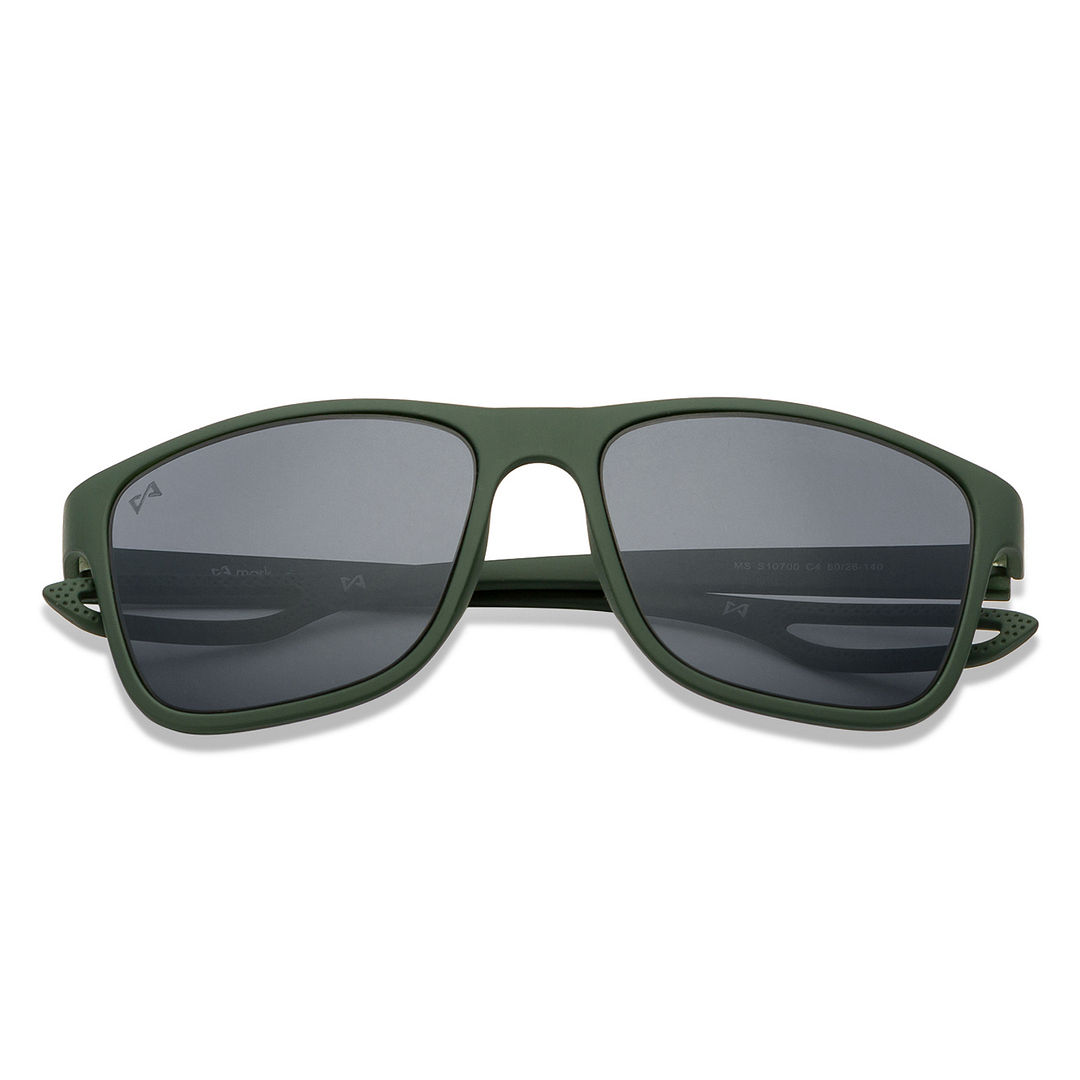 BRANDED Light Green Full Rim Square right side