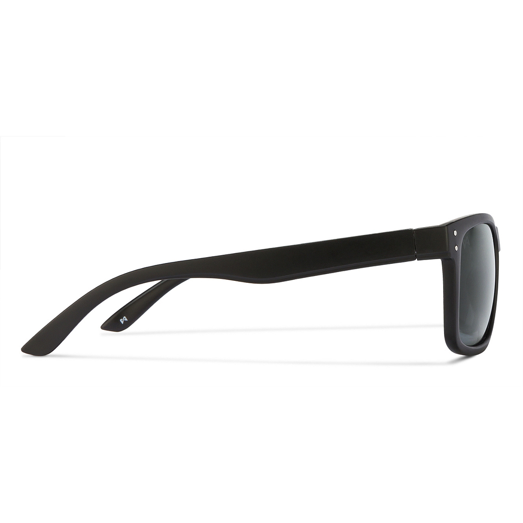 BRANDED Black Full Rim Square right side