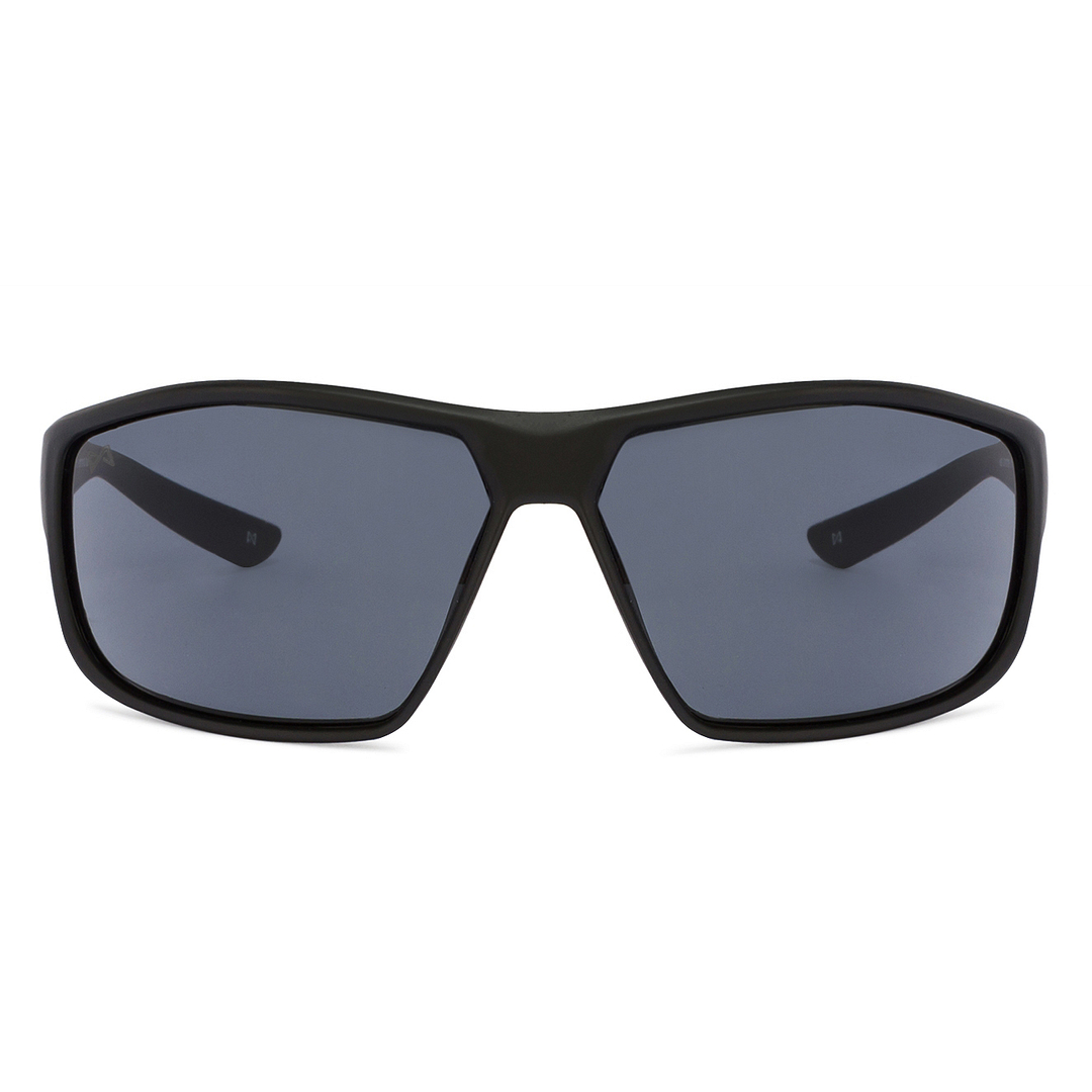 BRANDED Black Full Rim Rectangle left side