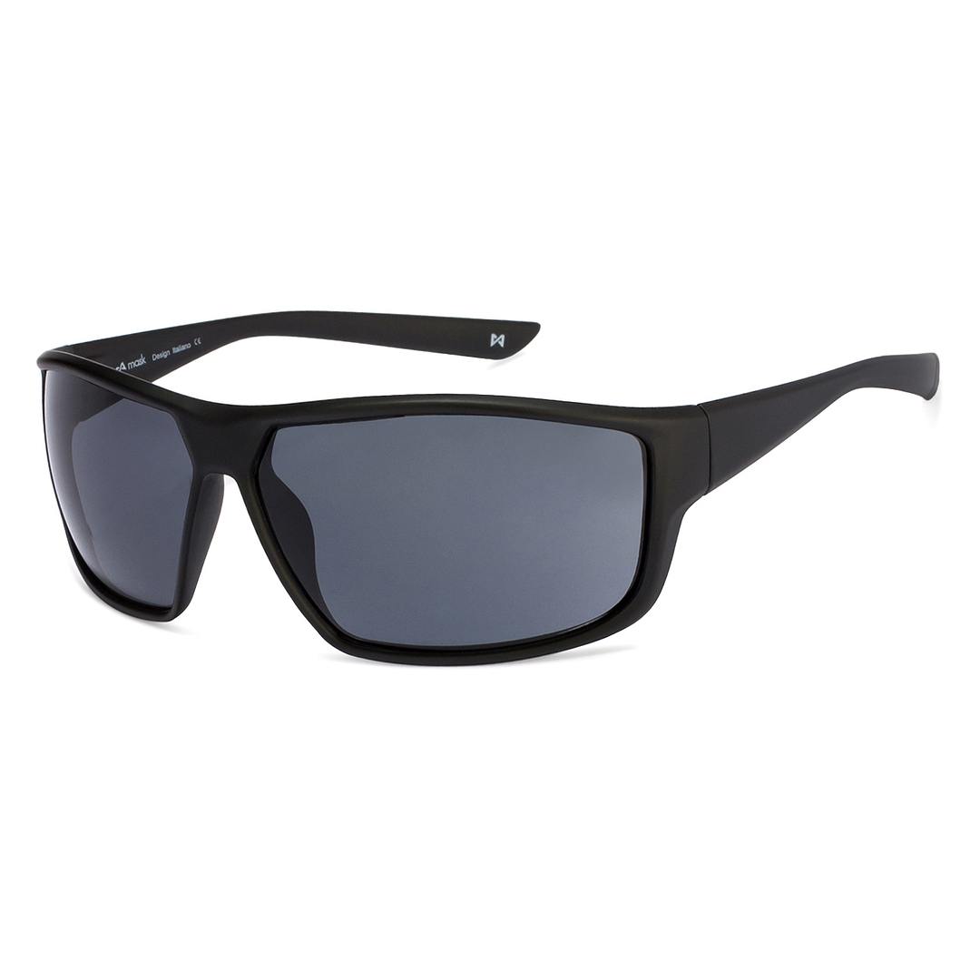 BRANDED Black Full Rim Rectangle right side