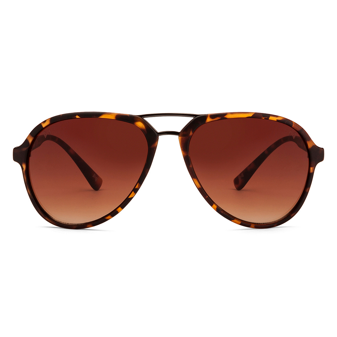 Mask Gunmetal Full Rim Aviator right side