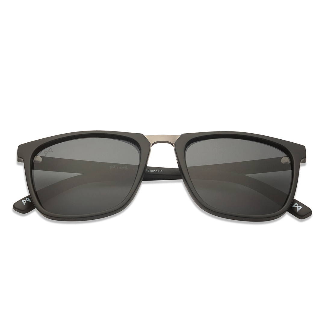BRANDED Black Full Rim Rectangle right side