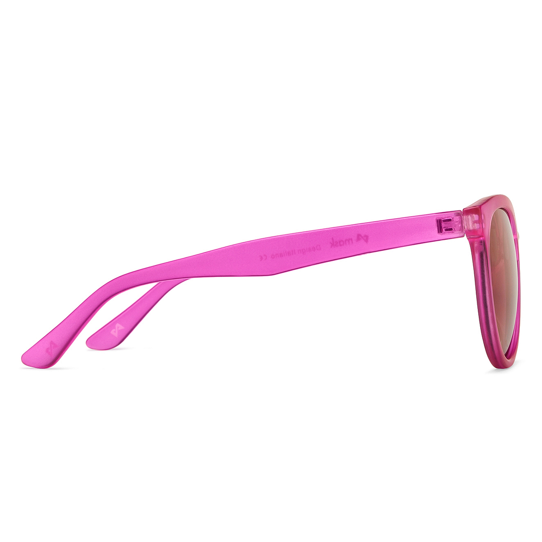 BRANDED Gold Full Rim Round left side