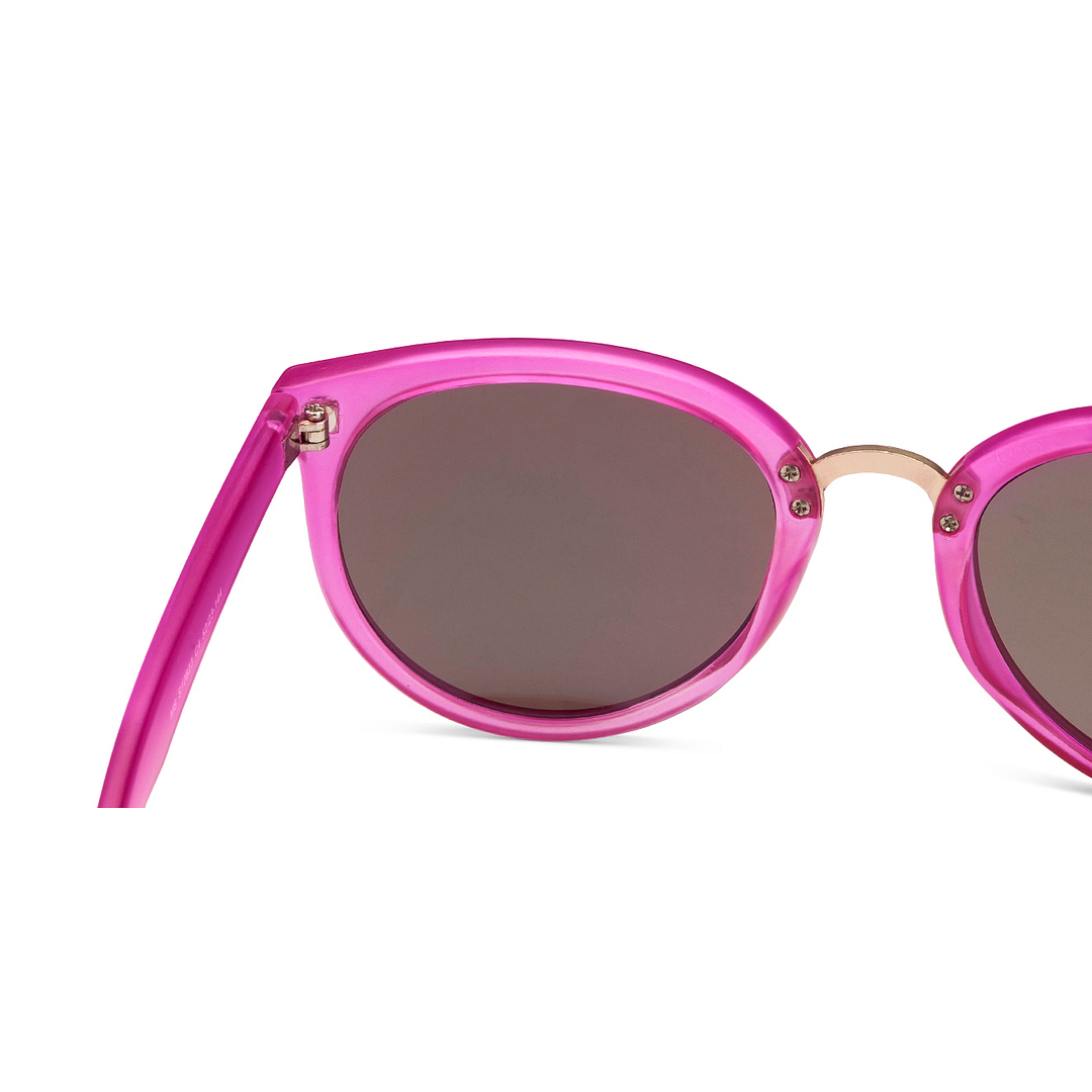 BRANDED Gold Full Rim Round right side