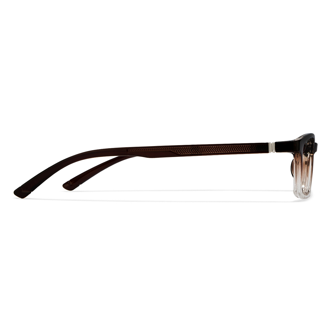 Vincent Chase Online Brown Transparent Full Rim Rectangle right side