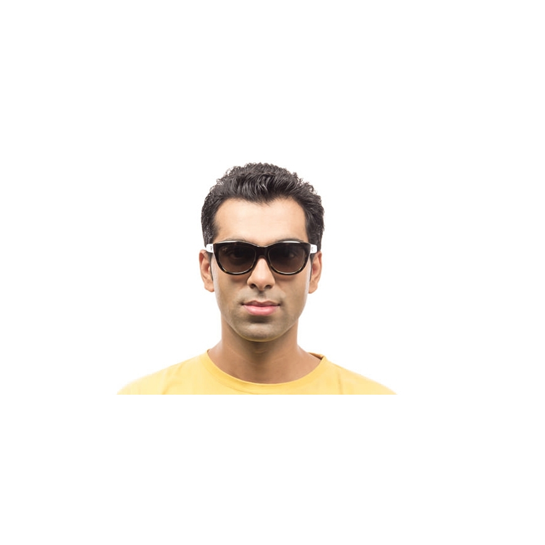 BRANDED Sky Blue Full Rim Cat Eye right side