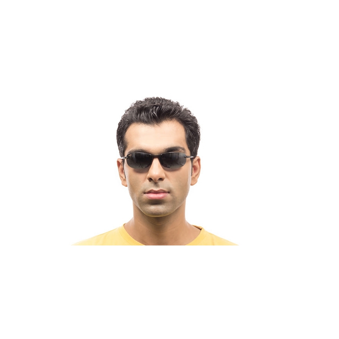 BRANDED Black Rimless Others right side