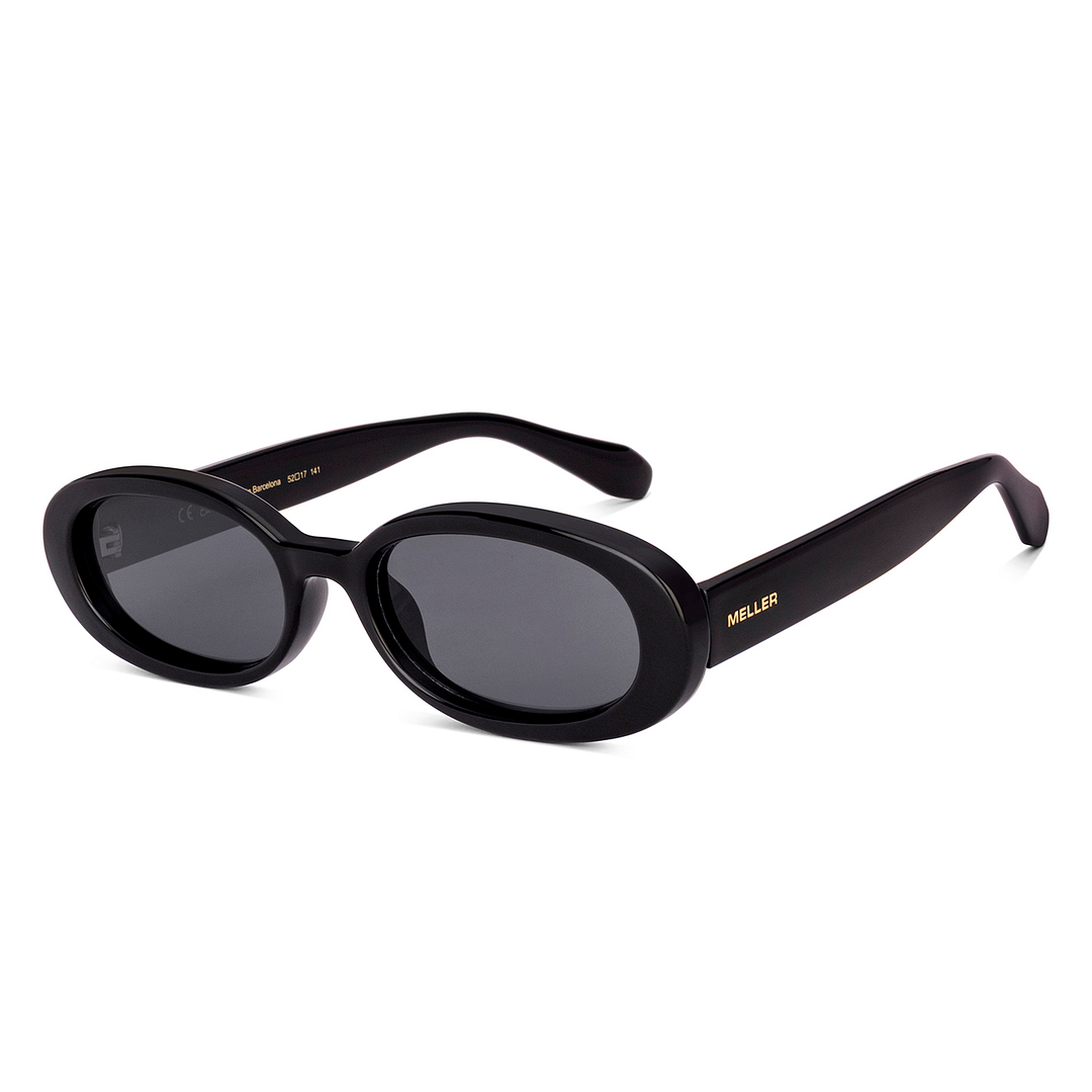 Black Full Rim Oval Meller KAI MEL S19233 Polarized Sunglasses
