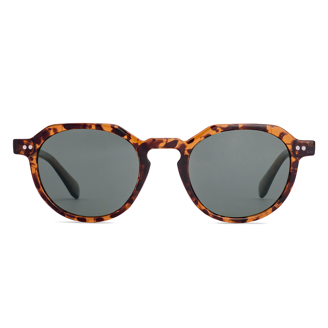 Meller Brown Tortoise Full Rim Round right side