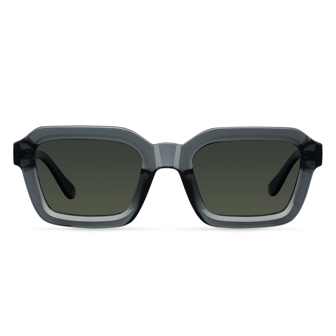 Meller Green Full Rim Geometric right side