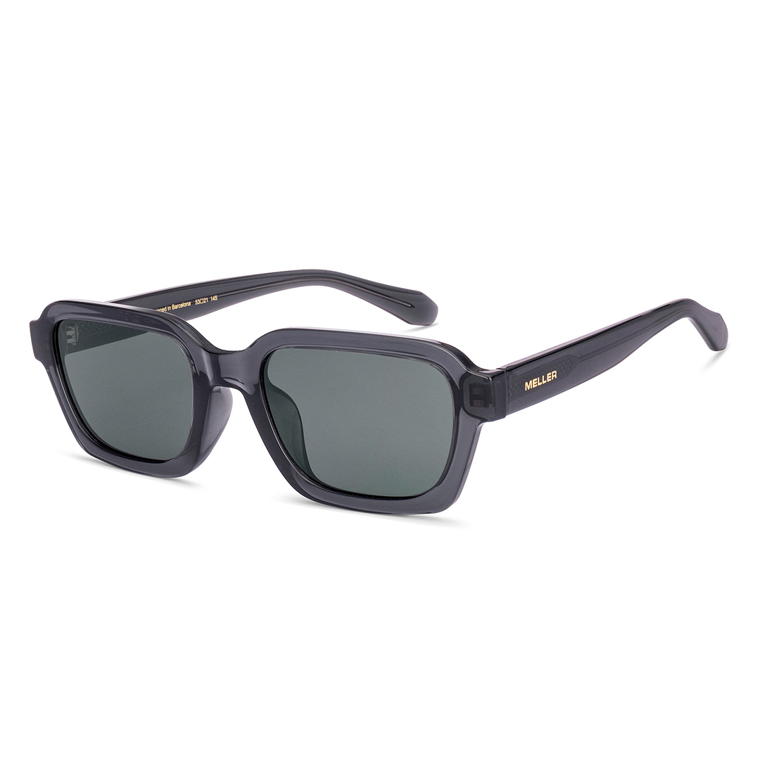 Meller Grey Transparent Full Rim Rectangle right side