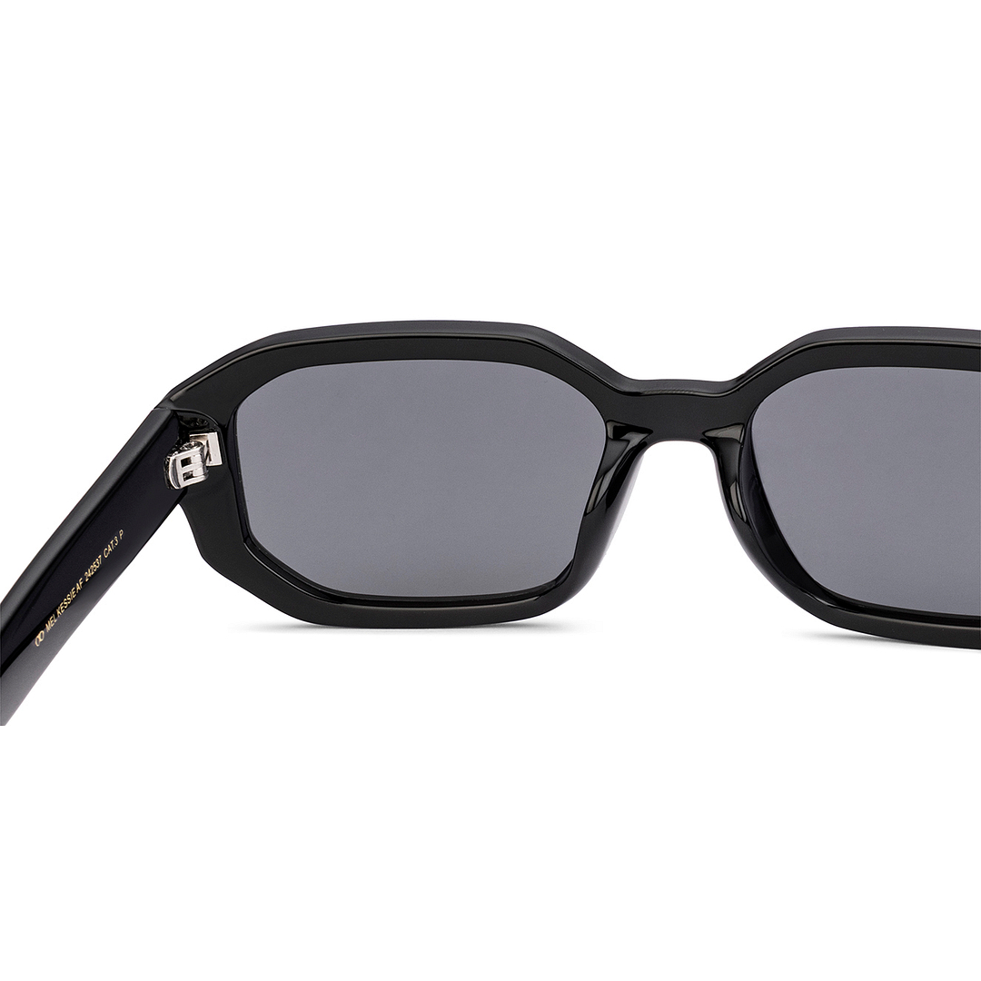 Meller Black Full Rim Rectangle right side