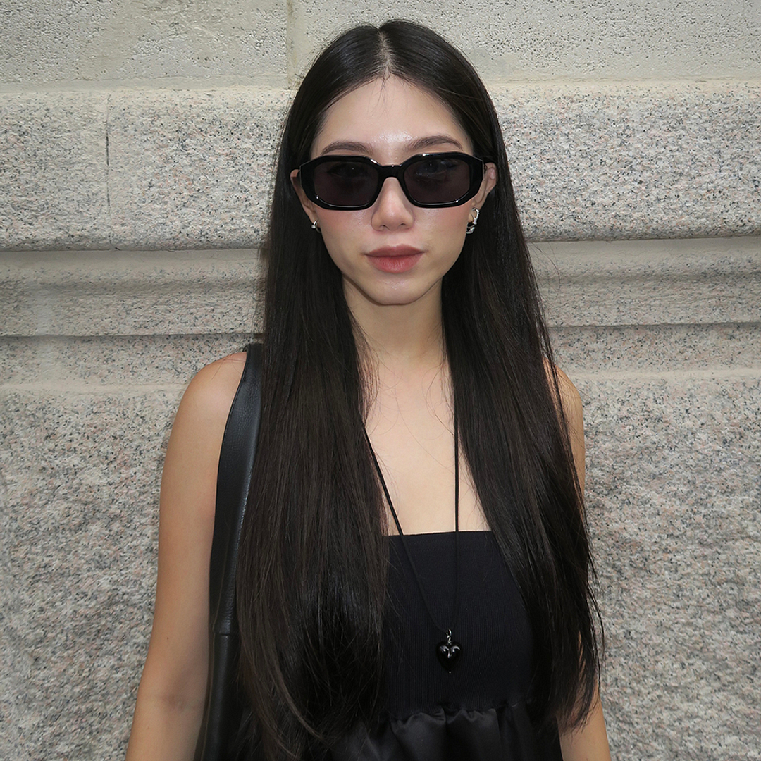 Meller Black Full Rim Geometric right side