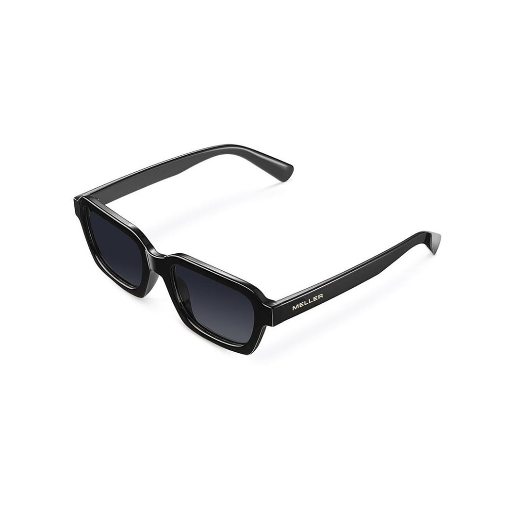 Meller Black Full Rim Rectangle left side