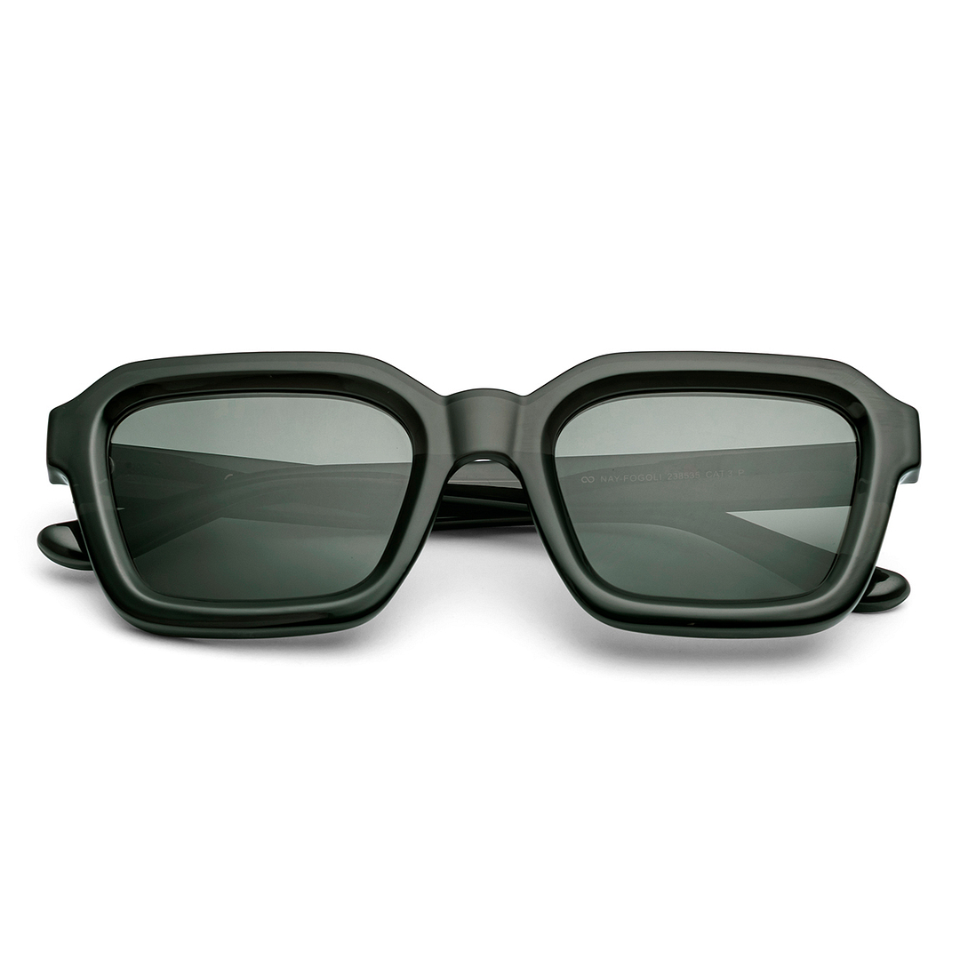 Meller Grey Full Rim Geometric left side